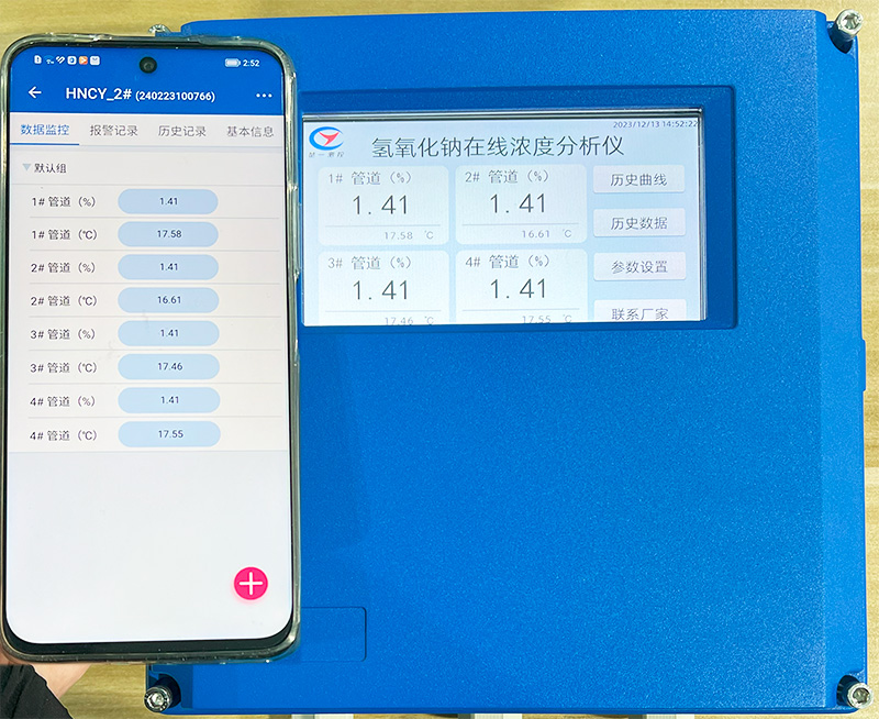 CYR-E電子級在線(xiàn)折光儀支持數據遠程監測功能